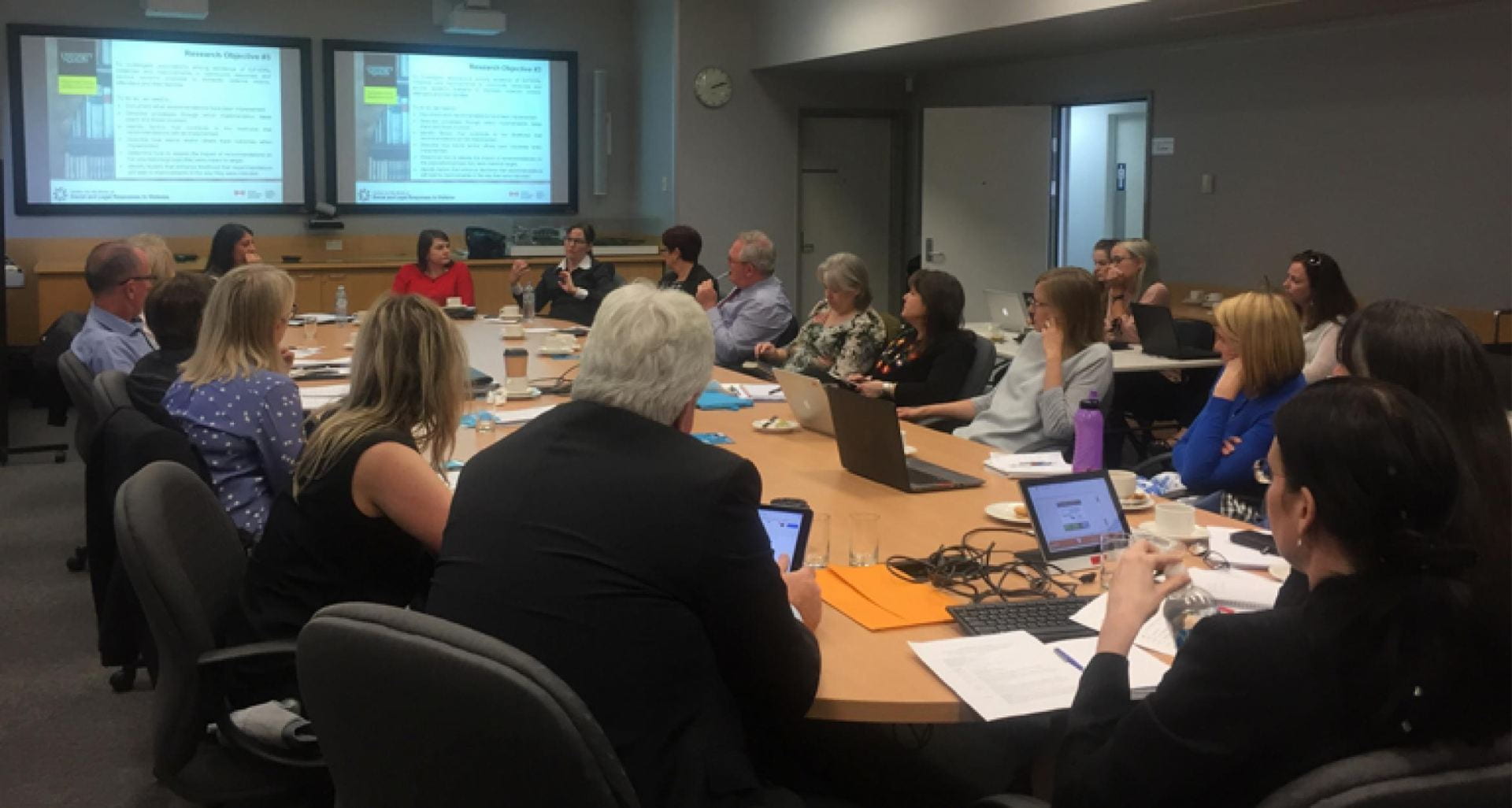 Guelph-Griffith Roundtable on Domestic Violence Death Reviews in Queensland.